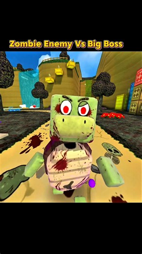 Zombie Enemy vs Big Boss😱💀#superbearadventure #sba