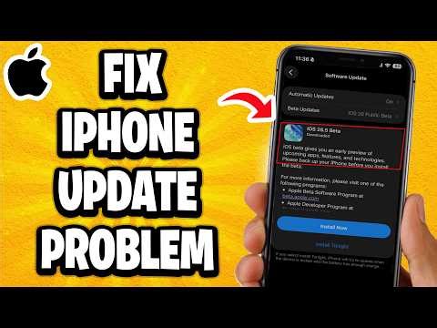 How To Fix iPhone Update Problem