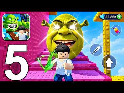 Shrek Worm Tower Survival Escape - Gameplay Walkthrough Part 5 - Tower Survival (Android, iOS)