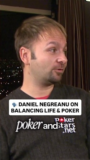 Daniel Negreanu on Balancing Life & Poker 🃏 #poker #casino #danielnegreanu
