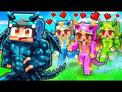 Omz ELEMENTAL Dragon LOVE CURSE in Minecraft!