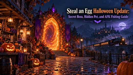 Steal an Egg Halloween Update (October 2026) Secret Boss Guide
