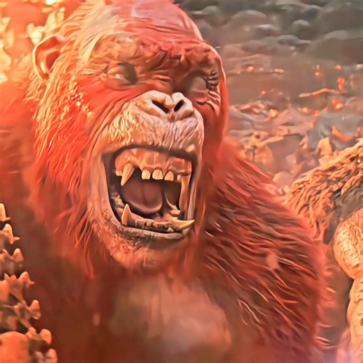 Kong Beats Scar King Badly 🔥 | Godzilla x Kong: The New Empire #shorts#godzilla