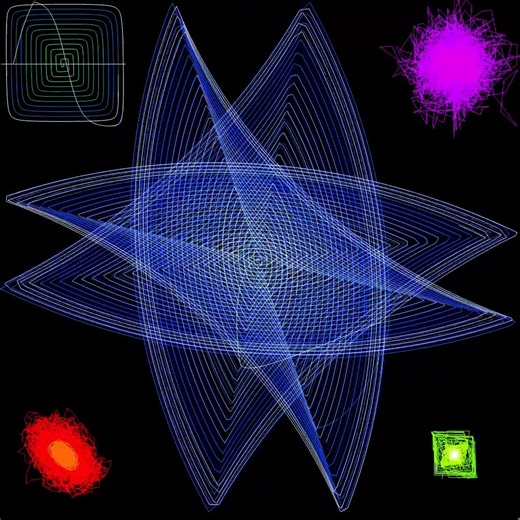 intafon actual on Instagram: "MaxMSP MicroAggression, Monday, #Jamuary 5, 2026 at 8:26:03 AM GMT+9 / 2026年1月5日月曜日 8:26:03 GMT+9 . Happy new year! First patch test for the new year. Playing around here with my live chopper/looper genexpr in codebox for the sounds in the blue large trace here -- added some speed change on repeat trigger for up a third and a fifth. (been watching @qubitelectronix Data Bender videos) In the corners clockwise from top left: 1. kick now with tanh overdrive, 2. clap si