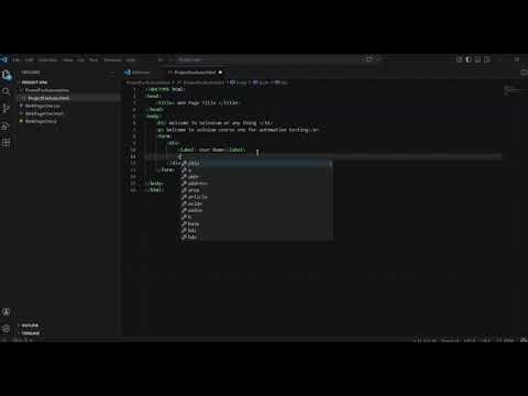 Automation Testing Selenium 5 - HTML Elements 1