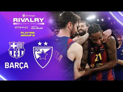 ONE WIN from the PLAYOFFS | Barcelona - Crvena Zvezda | Play-In BASKETBALL HIGHLIGHTS 2025-26