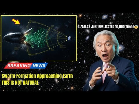 3I/ATLAS Just REPLICATED 10,000 Times — Swarm Formation Approaching Earth | Michio Kaku