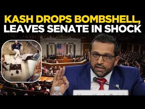 Senate Hearing LIVE: Kash Patel Drops Huge Bombshell, Leaves Senate In Shock During Hearing