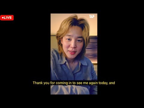 🔴[ENG SUB] Jimin birthday live today (14.10.2026) 🐣 He thanks to Army 💟 BTS live English|| #bts#live