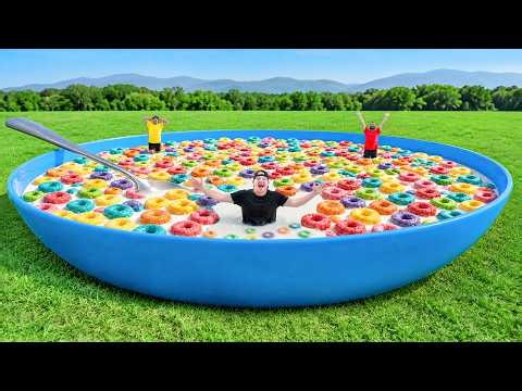 World's Biggest Bowl Of Cereal!