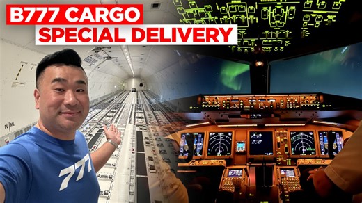 Factory-new Boeing 777 cargo adventure