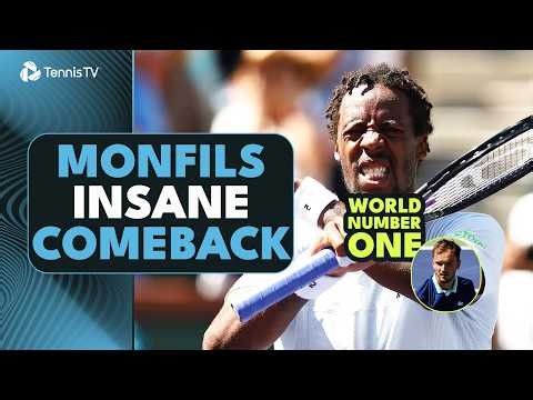The Day Gael Monfils Went GOD MODE vs World No. 1 Medvedev 😤💥