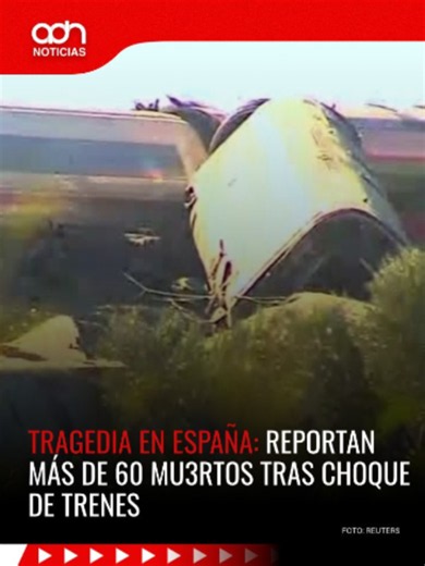 ¡Tragedia ferroviaria en España! El choque entre dos trenes en Toledo dejó decenas de fallecidos y heridos, mientras continúan las labores de rescate. El impacto provocó el descarrilamiento de varios vagones y movilizó a equipos de emergencia, que realizan búsquedas entre los restos de las unidades. Ante la emergencia, hospitales de la región suspendieron cirugías no urgentes para atender a las víctimas. Las autoridades advierten que el número de fallecidos podría aumentar. #trenes #tren #españa