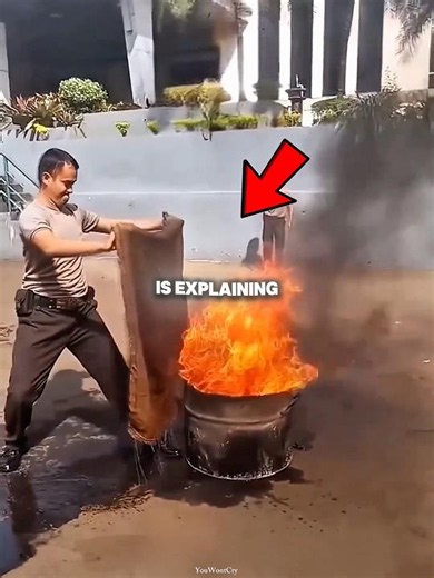 This simple mistake can make a fire even worse without people realizing it ❤️