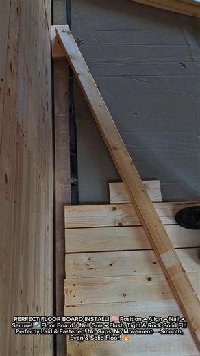 GENIUS TRICK! ⚡ Install Floor Boards Perfectly Flush! 😲
