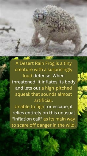 This Frog Inflates Its Entire Body To Scare Predators Every Single Time