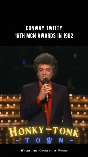 Conway Twitty - Slow Hand (1982) - 16th MCN Awards