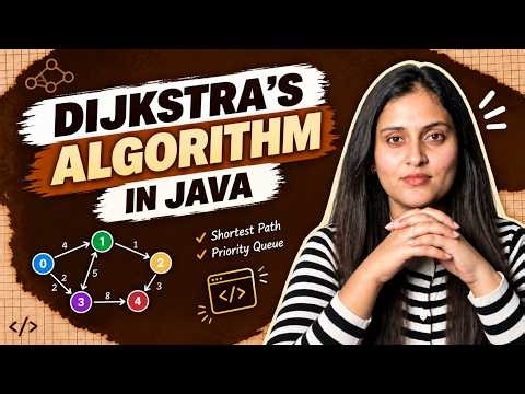 Dijkstra's Algorithm in Java | Shortest Path Algorithm Explained with Code | Graphs