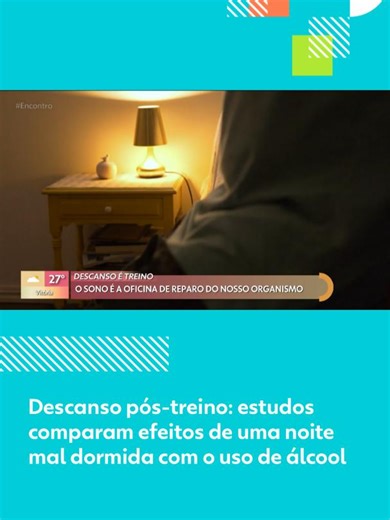 Dormir bem - Você sabia que tão importante quanto manter uma rotina de exercícios físicos é o descanso correto após o treino? Estudos verificaram que os efeitos da privação de sono após os exercícios são semelhantes ao do álcool no organismo. Uma pesquisa mostrou que ficar 17 horas sem dormir tem efeito equivalente ao de beber 34 doses de cerveja. A dra. Fernanda Lima, médica do esporte e reumatologista, explicou que trocar o descanso por mais tempo acordado vai te atrapalhar e pode até causar l