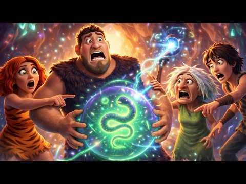 ALIEN Trouble Begins! A CRAZY Worm Causes Chaos Everywhere 😱🐛 | The Croods Cartoon