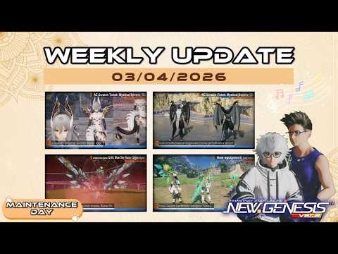 [PSO2:NGS] WEEKLY UPDATE March 04, 2026 | #pso2ngs
