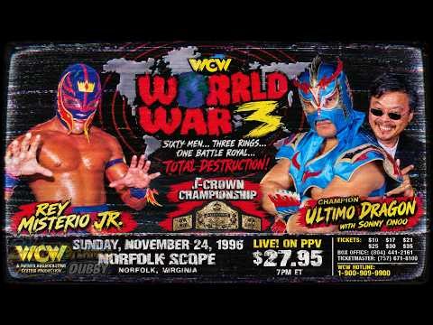 WCW Starrcade 64 WWF No Mercy hack Rey Mysterio vs Ultimo Dragon World War III #wwe #sports