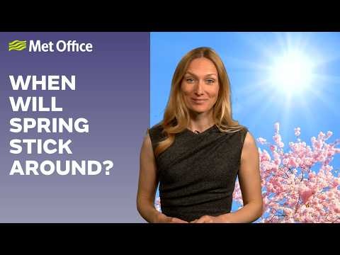 10/04/2026 – When will the warm weather return? – Met Office weather forecast UK