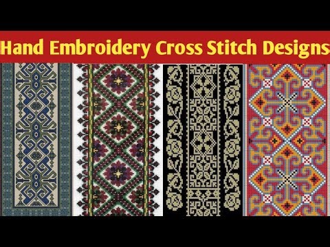 Hand Embroidery Cross Stitch Designs//CharsutiKerhai#cookncraftainment 
