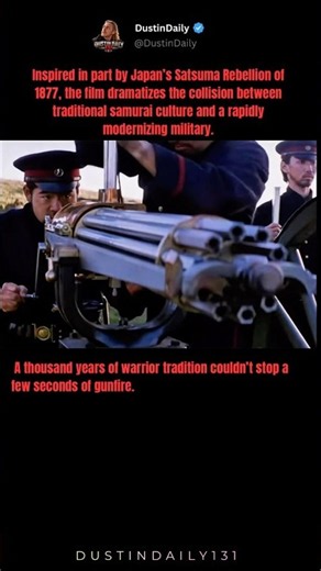 SAMURAI BROUGHT SWORDS TO A GATLING GUN FIGHT | The Last Samurai