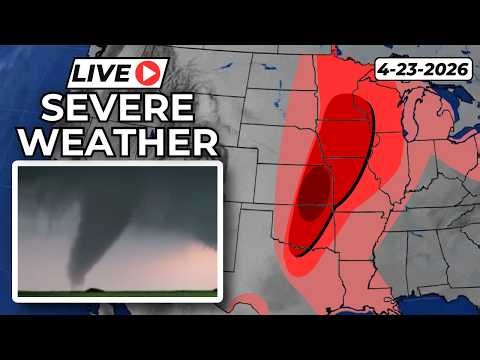 Destructive Thunderstorms in the Red River Valley and DFW, As It Happened Live on April 26, 2026