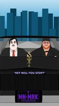 "I'm messing with the radio cause I know there's an exit here" Undertaker on Paul Bearer
