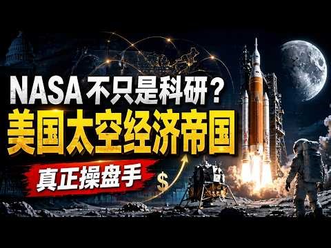 NASA 真的只是搞科研吗？它其实在打造美国的太空经济帝国