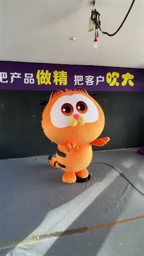 Digital Inflatables Cartoon Cat Characters Mascot for Advertising Decorations