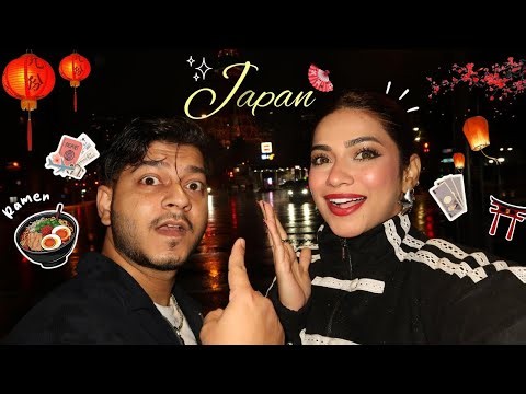 LANDED IN JAPAN 🇯🇵 !! Our Japan Adventure Begins || Nagma Mirajkar Vlogs