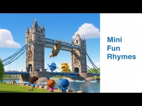 London Bridge is Falling Down Nersery Rhymes for Kids and Toddlers | Fun Kids Songs & English Poems