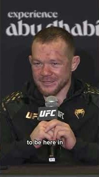 UFC Petr Yan Press Conference