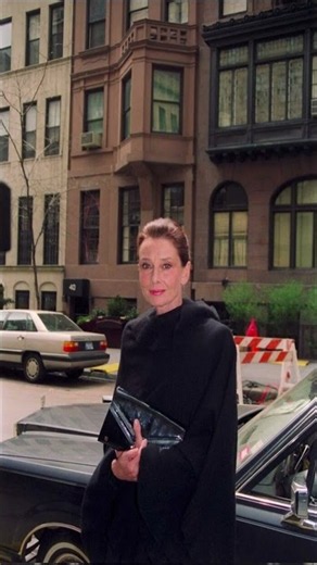 legendary actress **Audrey Hepburn** was photographed strolling through the streets of New York City