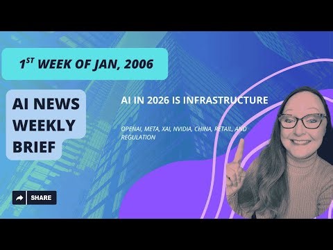 AI weekly news, 1st week of Jan 2026