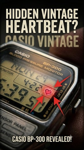 Forget Apple Watch This 1990s Casio Measures Your Heartbeat! ⌚️❤️