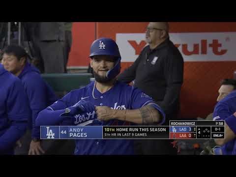 Andy Pages and Max Muncy slug back-to-back homers in The Freeway Series showdown 💪