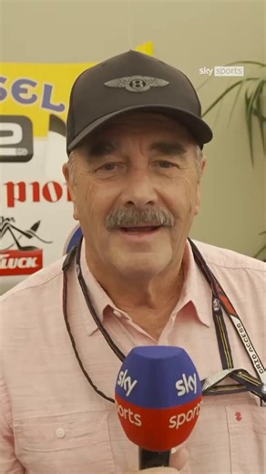 Nigel Mansell sent Lewis Hamilton a message of support pre-Sprint and for the rest of the weekend. ❤️ 🎥 SkySportsF1