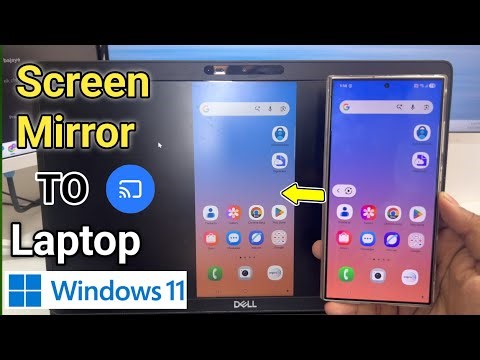 How To Mirror Samsung Phone To Laptop | Samsung Screen Mirroring Laptop | Smart View