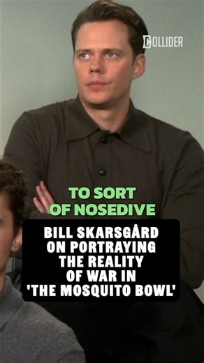 Bill Skarsgård Reveals the Brutal Psychology Behind The Mosquito Bowl 😨🎬 #billskarsgard