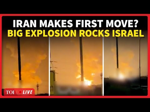 Iran Hits Israel’s Secret Military Site? Massive Explosion Rocks Israeli City | WATCH