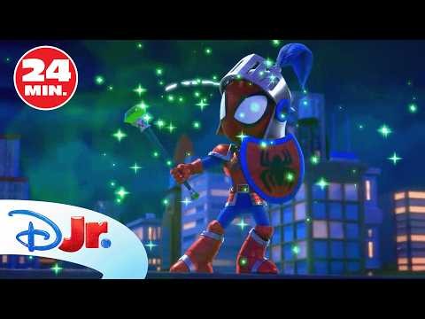 Spidey y los vengadores: ¡Superequipo Halloween! 💪🦇 | EPISODIO COMPLETO | @DisneyJuniorES