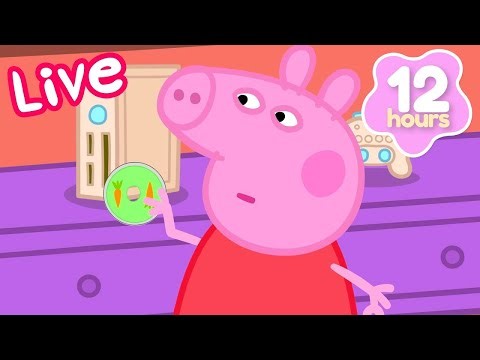 🔴 LIVE! Peppa Pig's Learning Adventures! 🍦 Peppa's Playgroup: Little Learners 🐷 Kids Cartoons