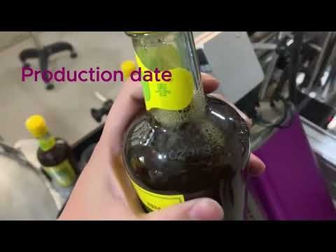 laser marking machine for different plastic materials bottles marking and the suitable laser printer