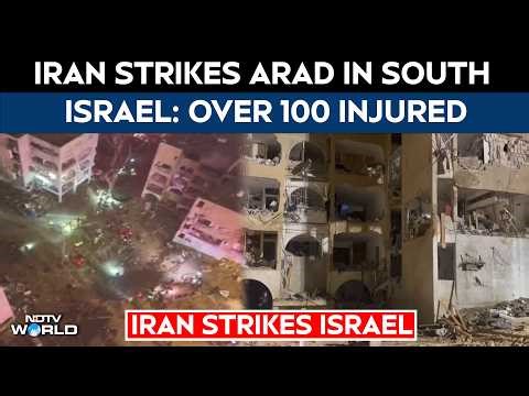 US Iran War Latest News | Iran Strikes Target Nuclear Research Facility Near Arad, Over 100 Injured