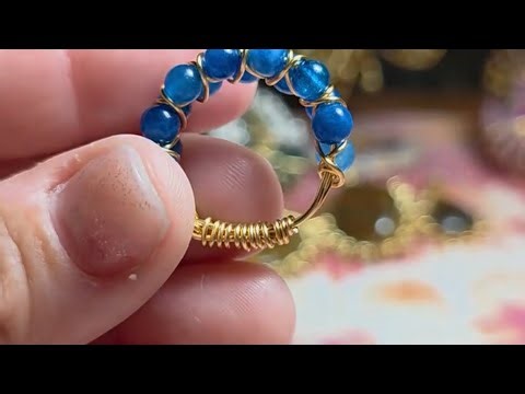Easy Wire Wrap Ring Tutorial (Beginner Friendly) #jewelry #cloth #fashion #ideas