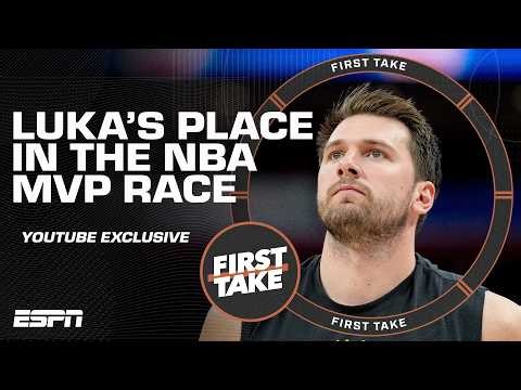 Where should Luka Doncic rank in this season's NBA MVP race? 🤨 | First Take YouTube Exclusive